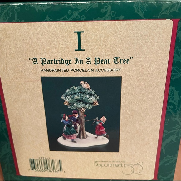 Dept 56 Retired PARTRIDGE IN A PEAR TREE, 12 Days of Christmas Series - Picture 10 of 12
